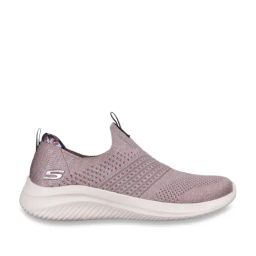 Skechers Women's ULTRA FLEX 3.0-LOOKS TO THRIL Mauve Casual Slip Ons-24