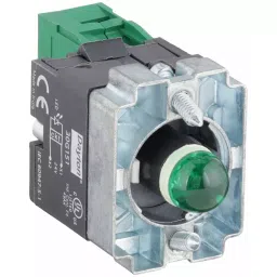 Dayton 24V AC/DC Lamp Module, Panel Mounting Hole Dia 22 mm & Contact Form 1NO, 30G151-18