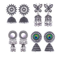 Sangria Alloy Silver-Plated Earrings-image-59