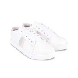 Stylestry Women Round Toe Lace Ups Sneakers-image-2