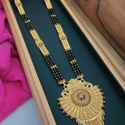 niva fashion Gold-Plated Mangalsutra-22