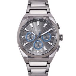 Fossil Men Everett Patterned Dial Chronograph Analogue Watch FS6107I-88