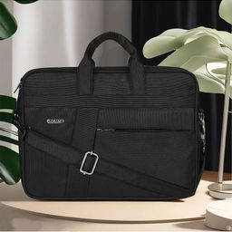 LOREM Men Textured Laptop Bag-93