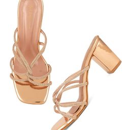 Mast & Harbour Embellished Block Mules image 4