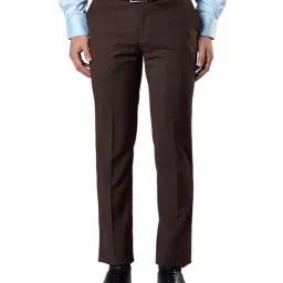 Raymond Brown Checks Trousers-image-33