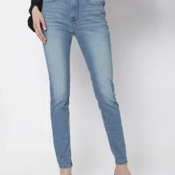 Vero Moda Blue High Rise Jeans-image-33