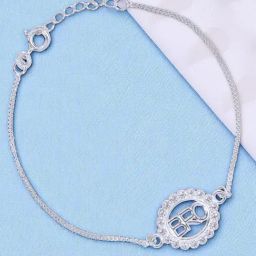 Taraash 925 Sterling Silver Bro Rakhi Bracelet for Brother with Roli Chawal-image-53