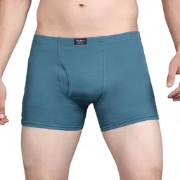 Pepe Jeans Men Pack of 2 Teal Solid Mid-Rise Trunk-24