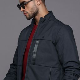 Allen Solly Mock Collar Tailored Jacket-image-71