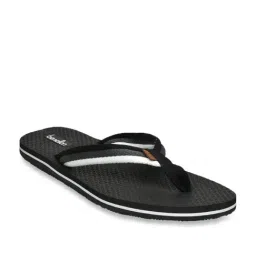 United Colors of Benetton Women's Black & White Flip Flops-picture-16