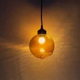 Home4U Yellow Pendant Light - Set of 1-35