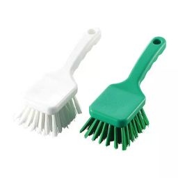 AS ONE Sanifoods HACCP Brush Short Handle Type Polypropylene Green, GREEN-image-15