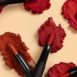 C2P PROFESSIONAL MAKEUP Slice Non Transfer Matte Lipstick Fired Up 106 - 1.7 gm image 4