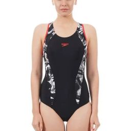 Speedo Black Printed Monokini-image-80