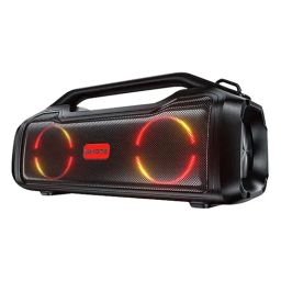 WK Life D28 Bass Monster HiFi Bluetooth Wireless Party Speaker 40W with RGB Lights (Black)-41
