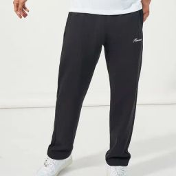 Styli Black Cotton Relaxed Fit Solid Trackpant-picture-43