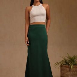 Soch Green Cotton Spandex Solid Sharewear-image-88