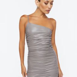 Forever 21 Grey Mini Bodycon Dress-image-21