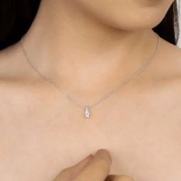 Ornate Jewels 92.5 Sterling Silver Pendant with Chain for Women-image-45
