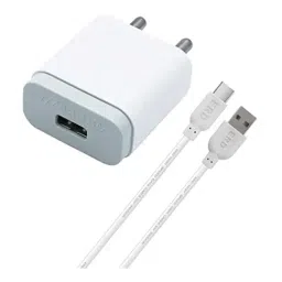 ERD TC-21 Mobile Phone Charger Adapter with Micro USB Cable (White)-10