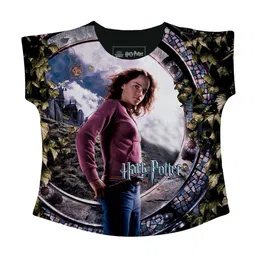 Harry Potter Girls Multicoloured Hermione Printed T-Shirt-picture-0
