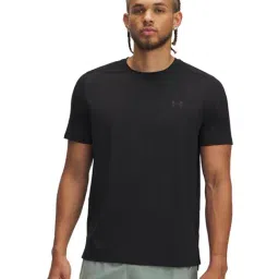 Under Armour Black Launch Elite Slim Fit T-Shirt-picture-47
