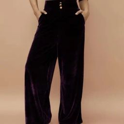 Ginger by Lifestyle Purple Mid Rise Pants-image-31