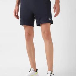 Reebok Navy Regular Fit Sports Shorts-picture-32