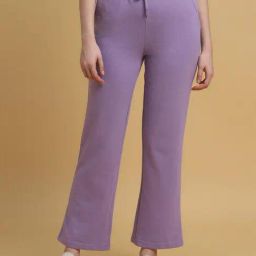 Forever 21 Purple Mid Rise Pants-picture-38