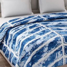 Monte Carlo Legacy-Db Blue Polyester Printed 290 GSM Double Blanket image 4