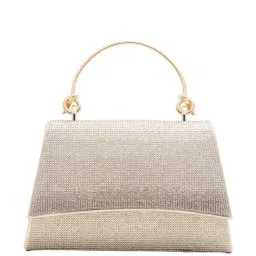 Aldo Gold Embellished Small Satchel Handbag-image-31