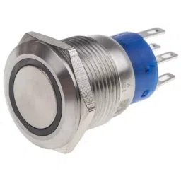 RS PRO Push Button Switch Momentary Panel Mount 19.2 mm Cutout, 1113778-picture-21