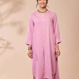 Daali Lavender Regular Fit Kurta Set-image-73
