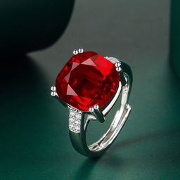 Designs & You Silver-Plated Cubic Zirconia-Studded Finger Ring-29