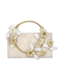 NR by Nidhi Rathi Beige Textured Clutch-35