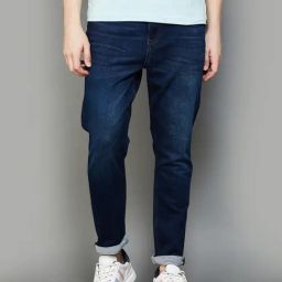 Forca by Lifestyle Dark Blue Regular Fit Jeans-image-29