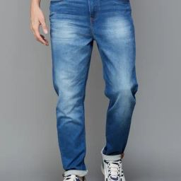 Forca by Lifestyle Mid Blue Carrot Fit Jeans-image-30