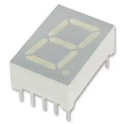 KINGBRIGHT Display, LED, 0.52", Red, Anode, SA52-11SURKWA (Pack of 5)-97