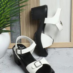 Carlton London Women's White Ankle Strap Sandals-image-42