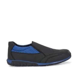 Eego Italy Men's Black Casual Loafers-picture-5