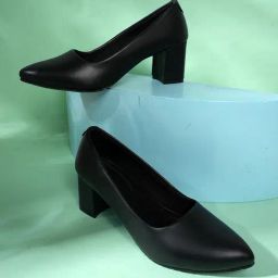 Mozafia Women's Black Casual Pumps-image-81