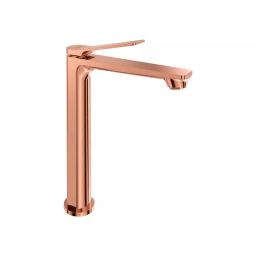 CERA Sylvina Long Body Basin Mixer Single Lever Deck Mount PVD Finish Rose Gold, F1021452RG-image-21