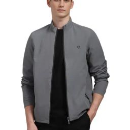 Louis Philippe Grey Regular Fit Jacket-picture-44