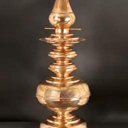 Exotic India Copper Toned Ritual Temple Shikhara-image-24