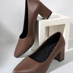 Mozafia Women's Brown Casual Pumps-image-55