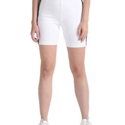 CALVIN KLEIN Bright White Mid Rise Shorts-image-98