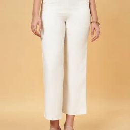 Honey by Pantaloons Off-White Flared Trousers-image-44