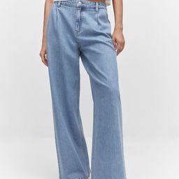 MANGO Women Wide Leg Jeans-picture-11