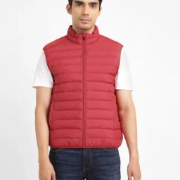 Levi's Red Regular Fit Quilted Jacket-image-68