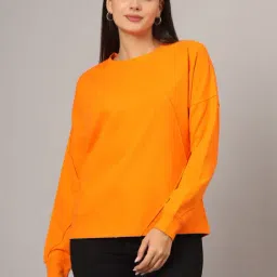 BRINNS Orange Pullover-image-2